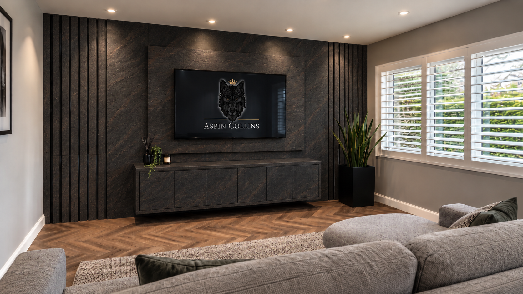 Media Wall - Urban Elegance Series | Aspin Collins