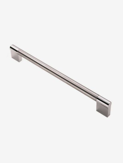 Keyhole - Satin Nickel & Polished Chrome