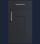 Shaker Kitchen Door - Cavallo Range- Indigo - Aspin Collins