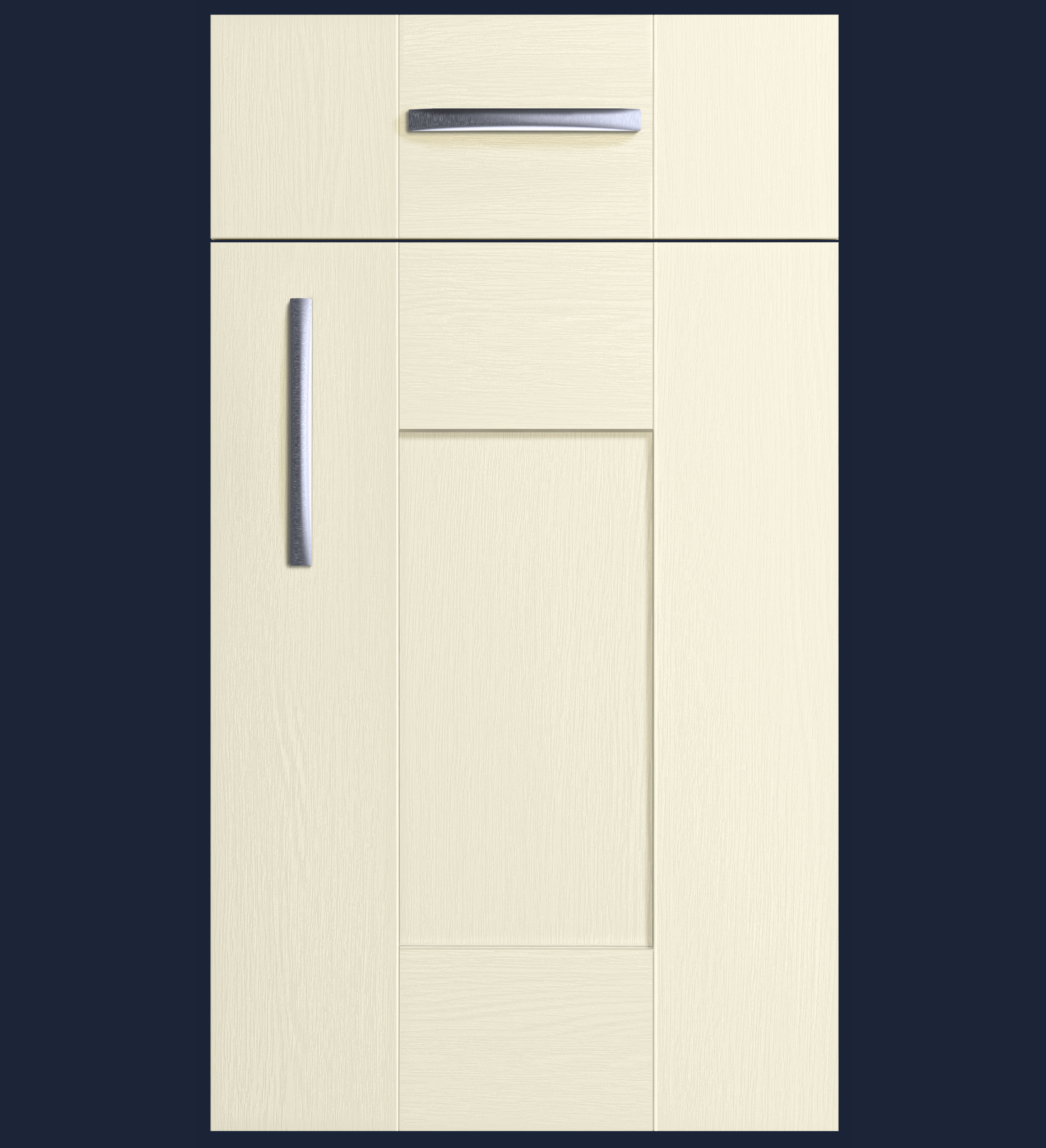 Ivory Shaker Kitchen Door | Cavallo