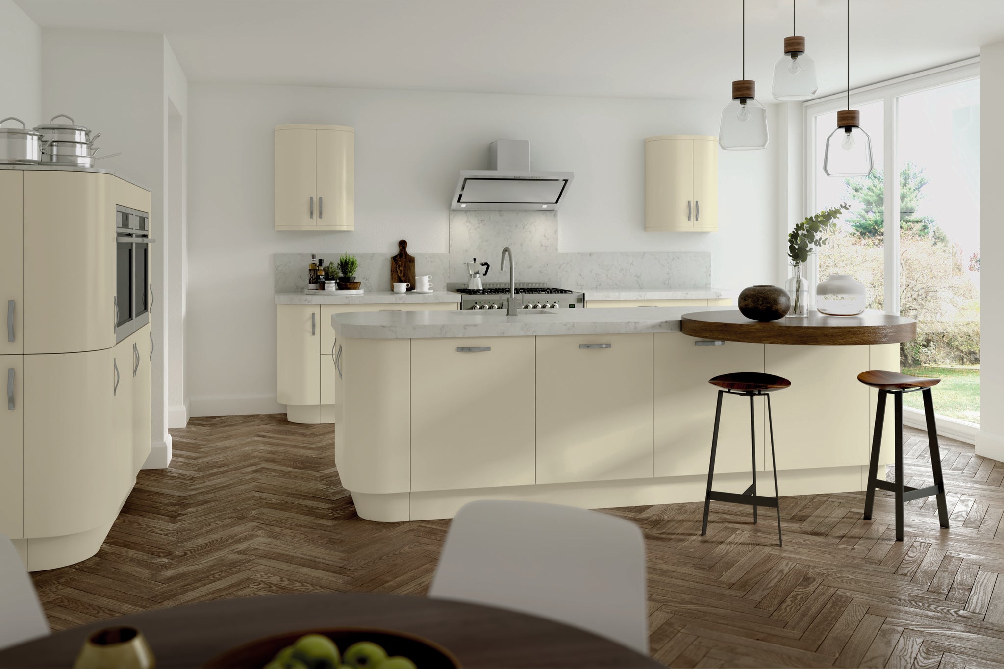 Valencia Ivory Matt Kitchen Doors | Classic & Versatile | Aspin Collins 