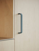 Lace - Bold Ribbed Face Handle | Maroon Red, Slate Blue, Dusty Yellow | Aspin Collins