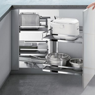 Kitchen Storage Expando Corner Pull Out Unit - Aspin Collins