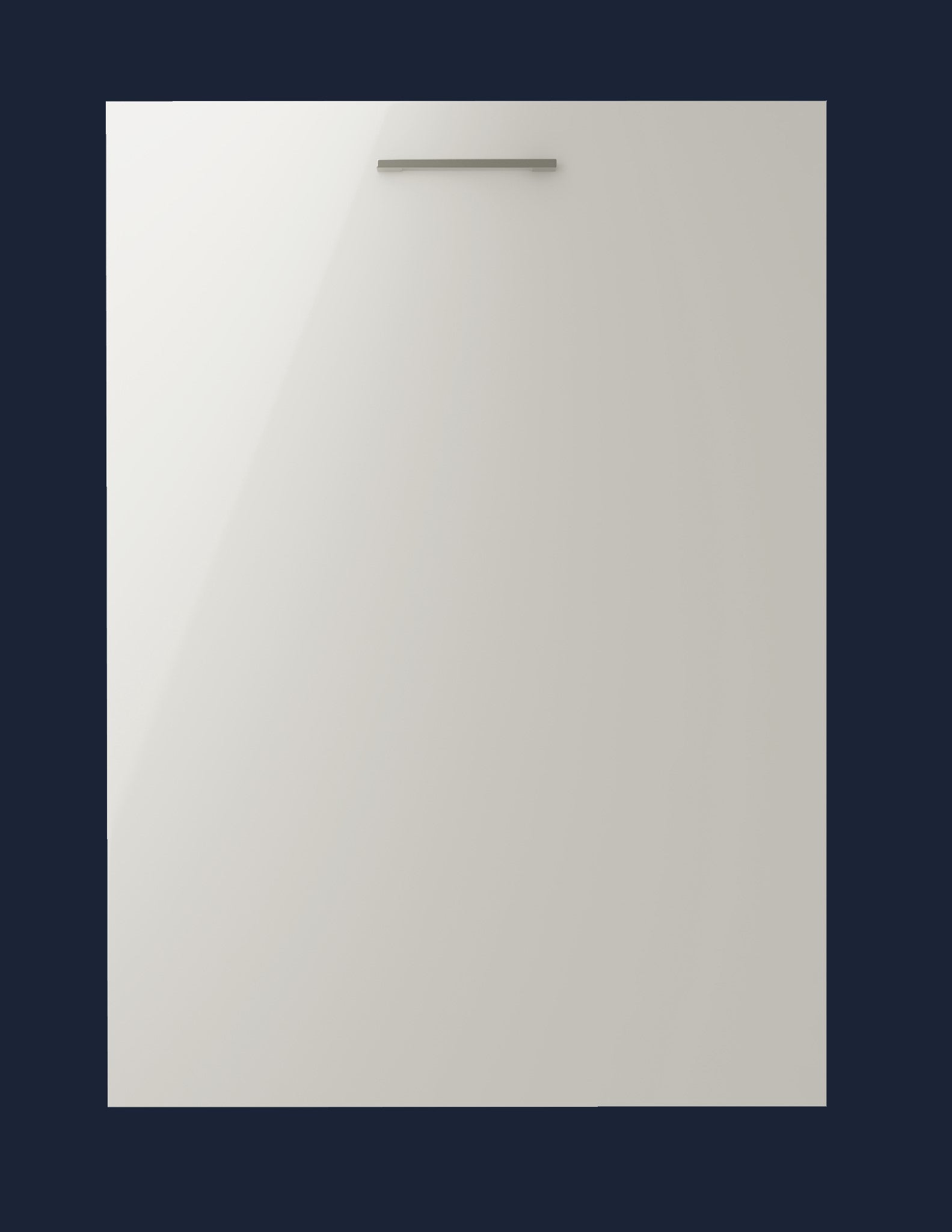 Valencia Light Grey Gloss | Slab Kitchen Doors