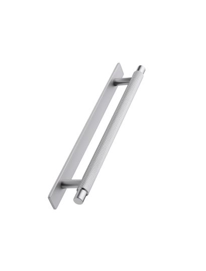 Manor - Knurled T-Bar Handle with Backplate & Round Knob | Aspin Collins 