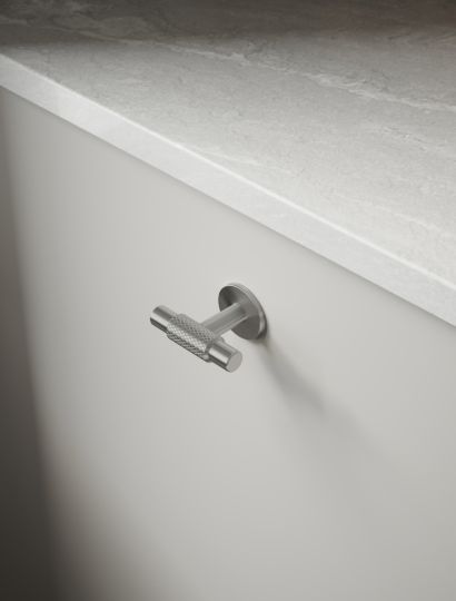 Manor 2 - Knurled Diamond Handle & T-Knob | Brass, Gold, Inox or Black | Aspin Collins 