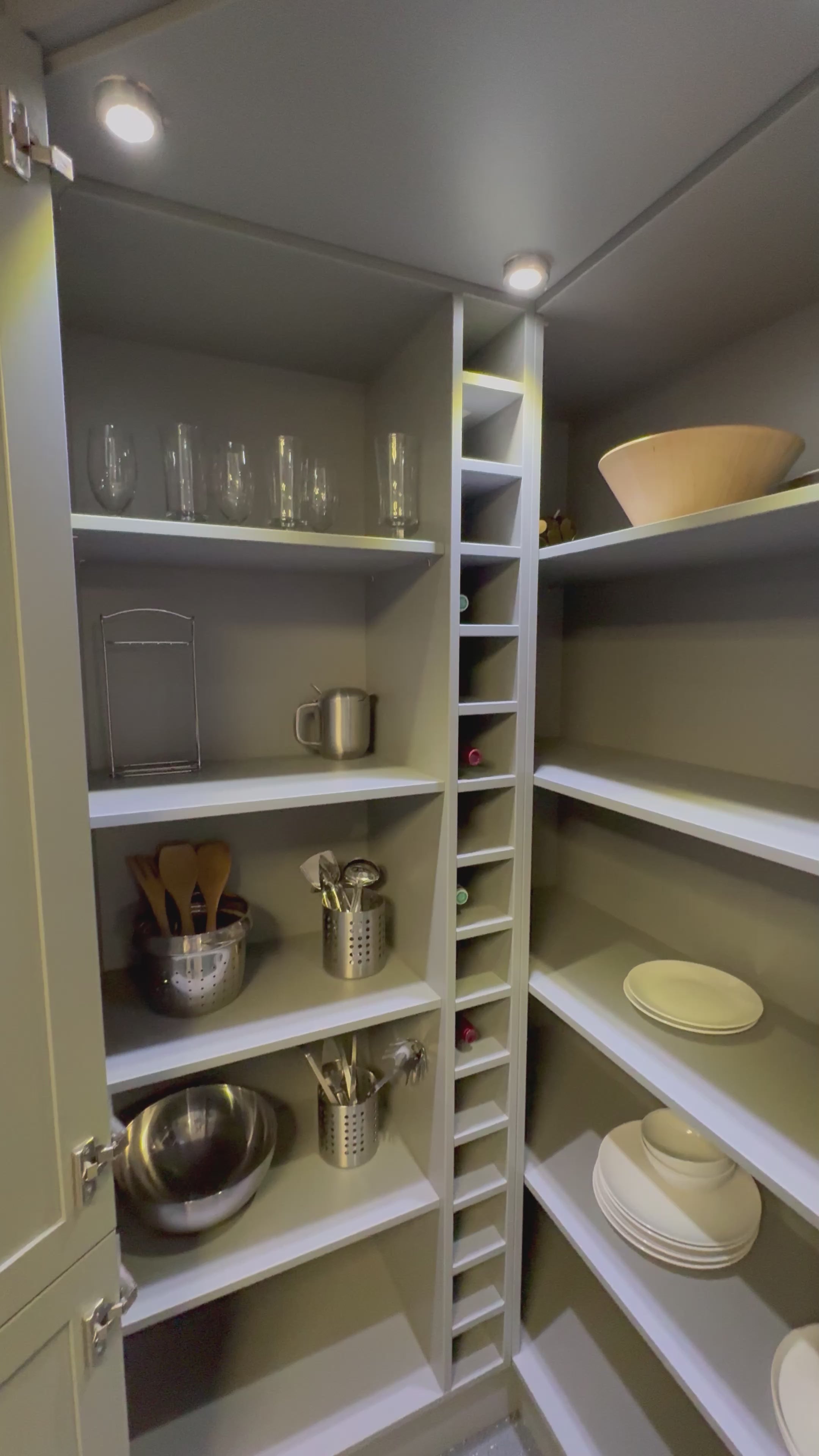 Corner Diagonal Kitchen Unit