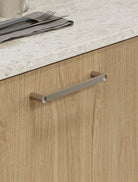 Punto - Sleek Concave Handle & Knob Set | Matt Black or Matt Nickel | Aspin Collins
