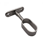 Wardrobe Rail Centre Support | Nickel or Black | Aspin Collins