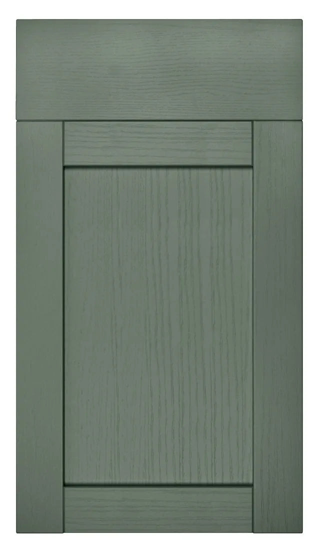 Reed Green | Embossed Grain Shaker Kitchen Doors | Aspin Collins