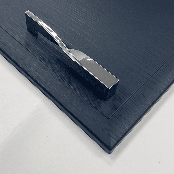 Sherwood Sculptural Chrome Twist Cabinet Handle UK | Aspin Collins