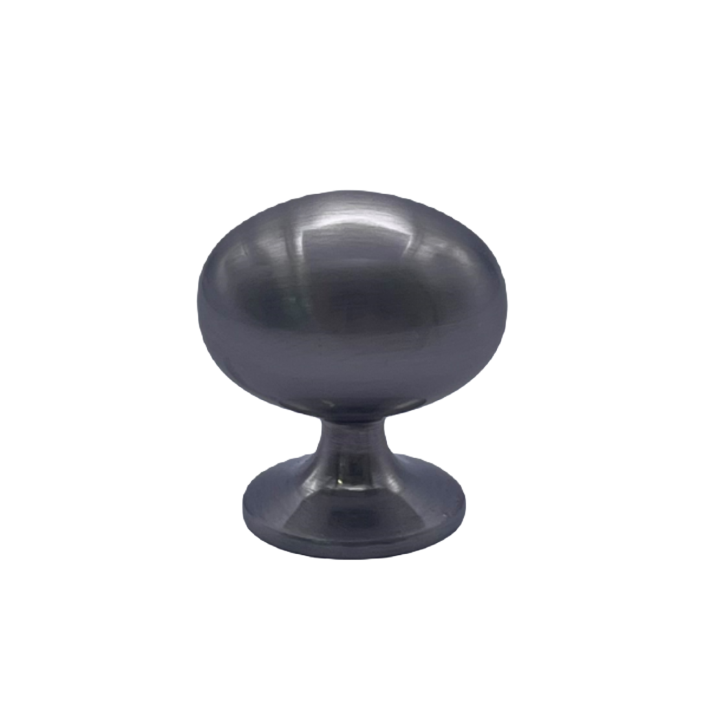 Brushed Knob Handle – Fairmont | Brushed Nickel / American Black Copper | Aspin Collins