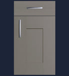 Stone Grey | Woodgrain Shaker Kitchen Doors | Aspin Collins