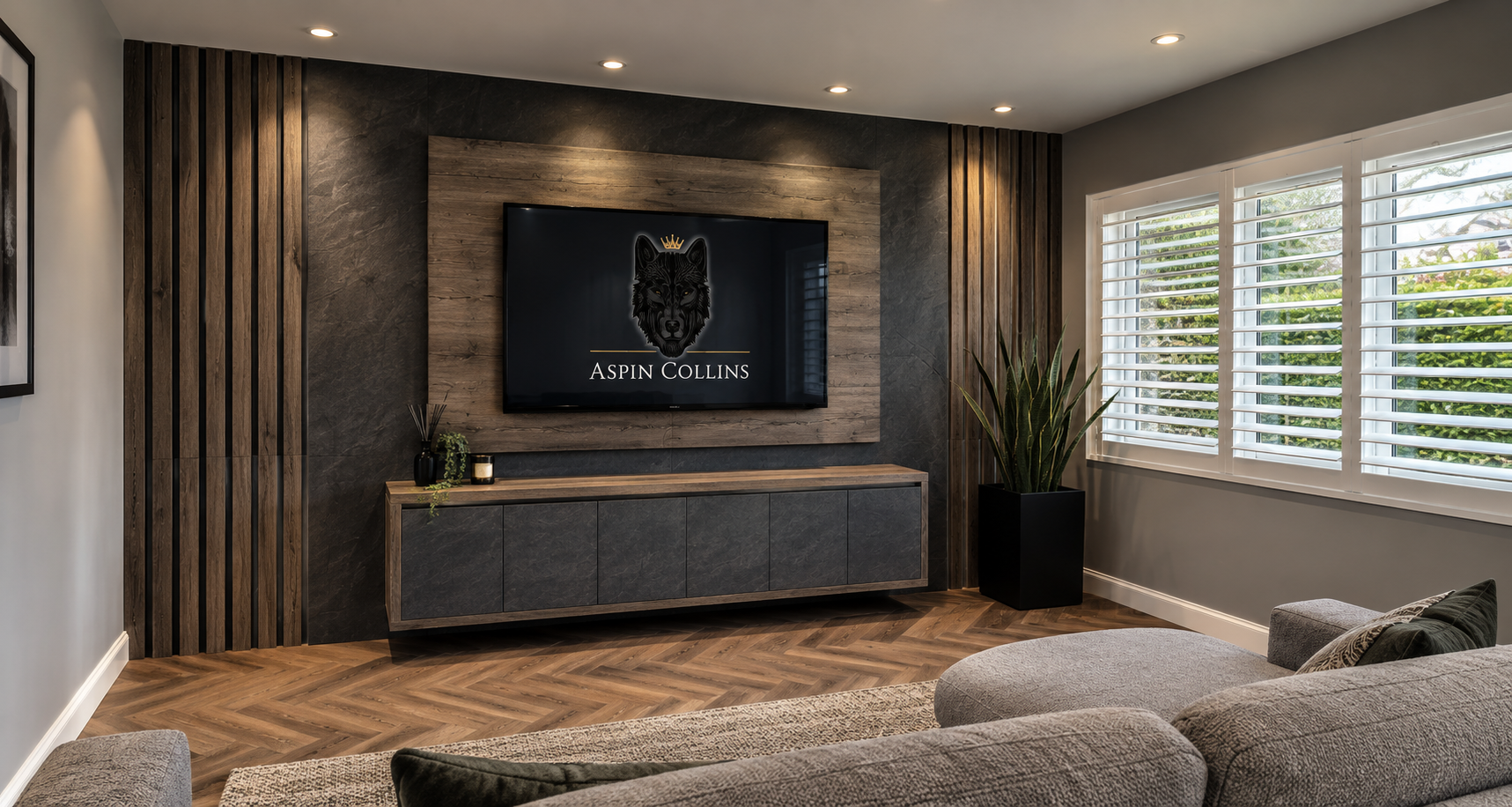 Media Wall - Urban Elegance Series | Aspin Collins