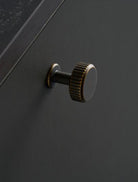 Villa - Fluted Column Handle, Round and T-Knob | Aspin Collins
