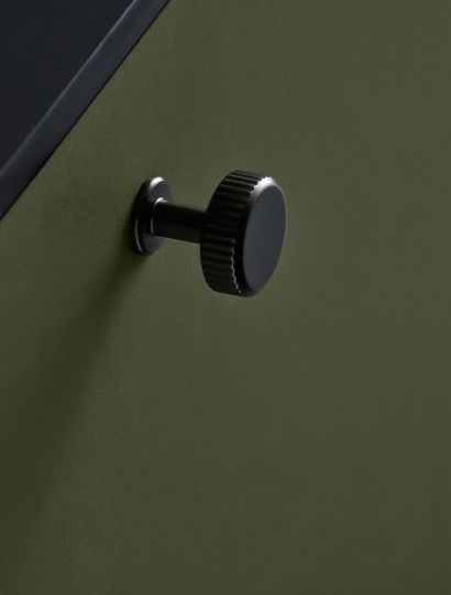 Villa - Fluted Column Handle, Round and T-Knob | Aspin Collins