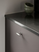 Villa - Fluted Column Handle, Round and T-Knob | Aspin Collins