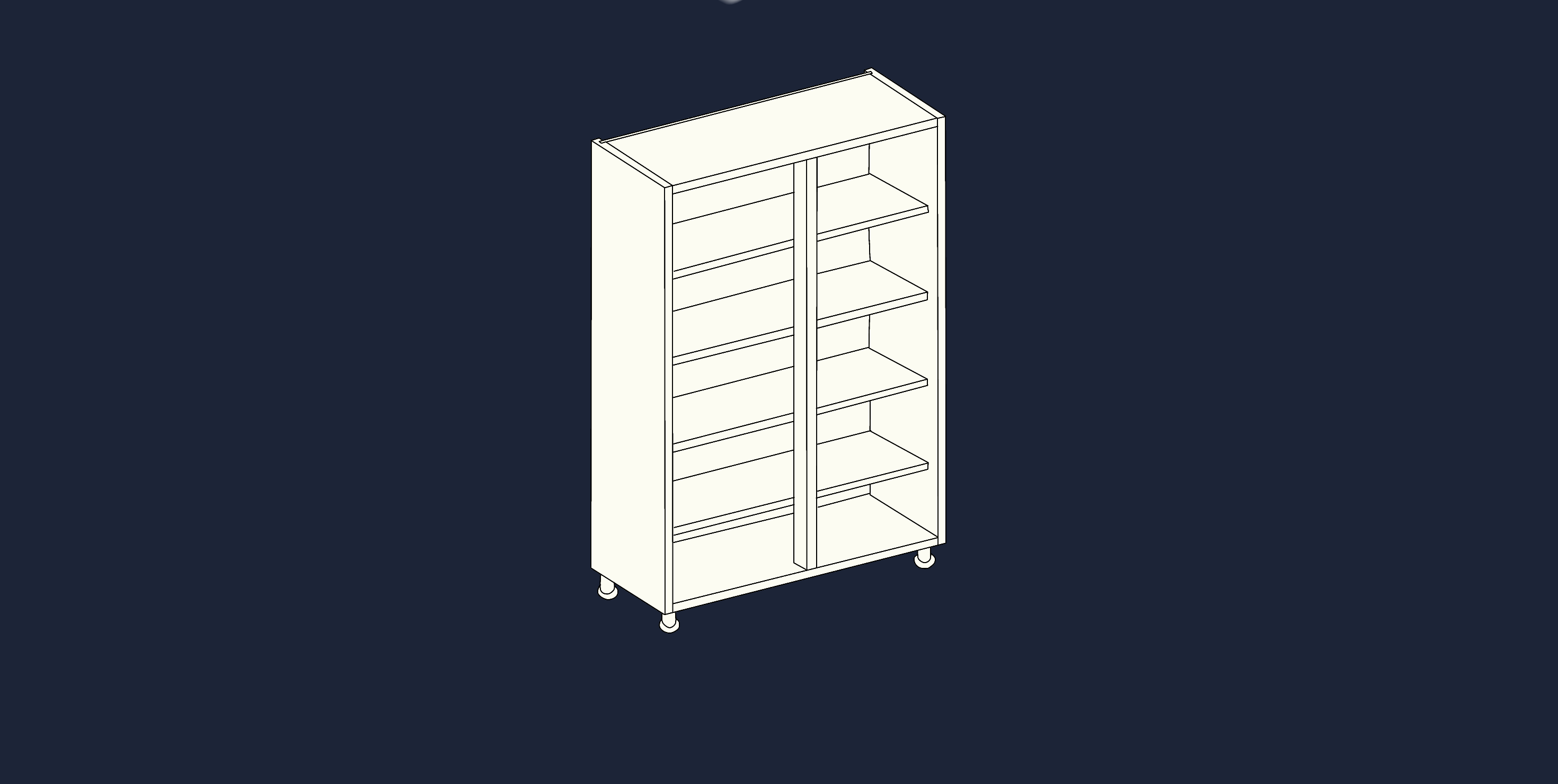 1000mm Larder Unit & Corner Larder Unit | 1970mm | Aspin Collins