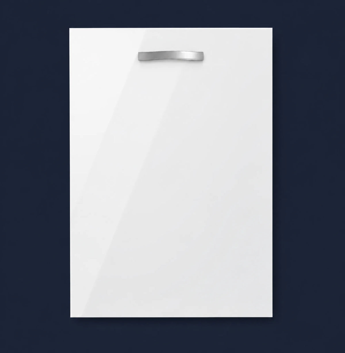Pre-Drilled Slab Drawer Fronts | White Gloss | Aspin Collins