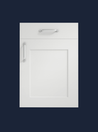 Shaker Kitchen Door - Harrogate Range - White - Aspin Collins