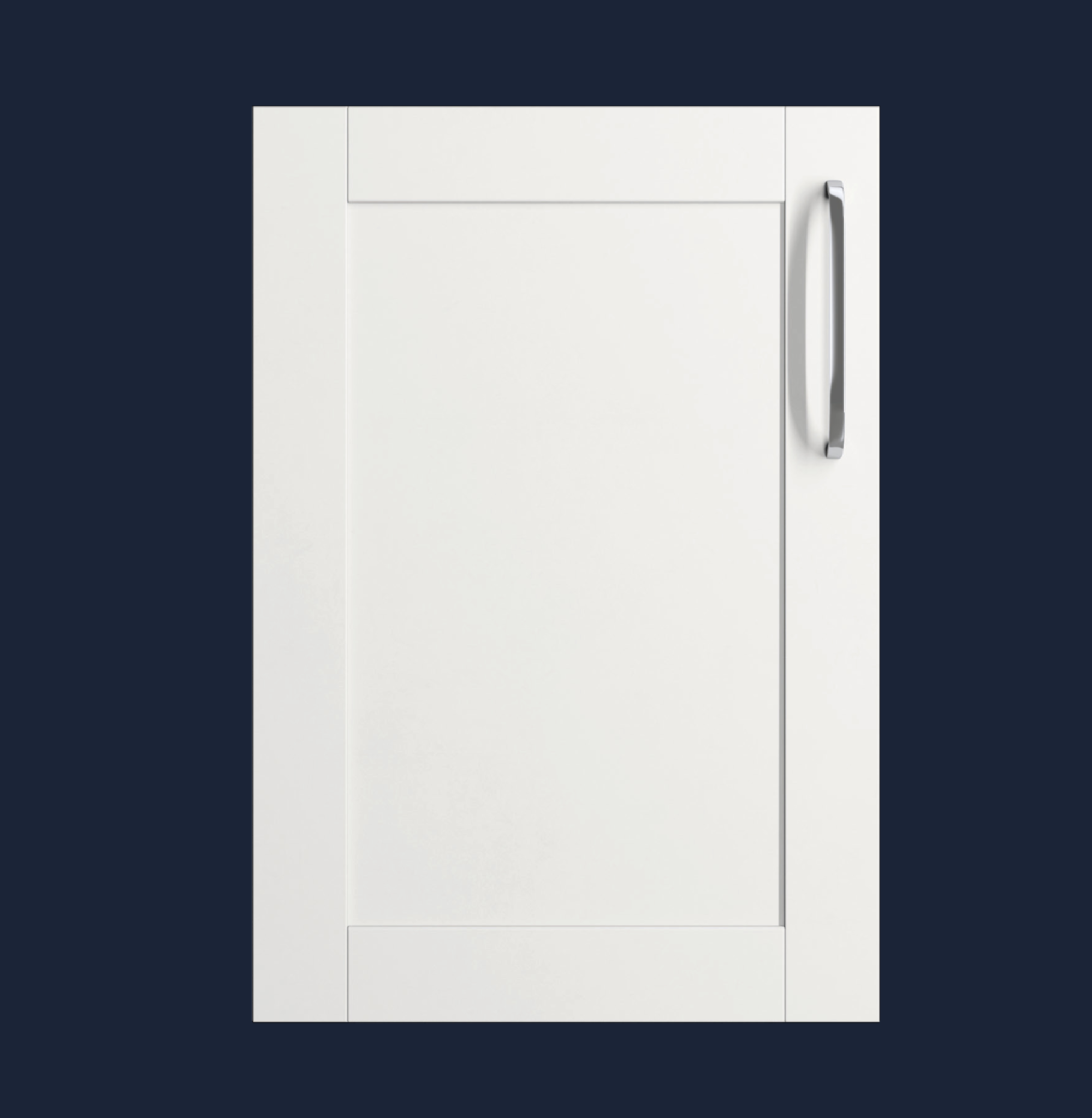 Classic 5-Piece Shaker Drawer Fronts | White | Aspin Collins