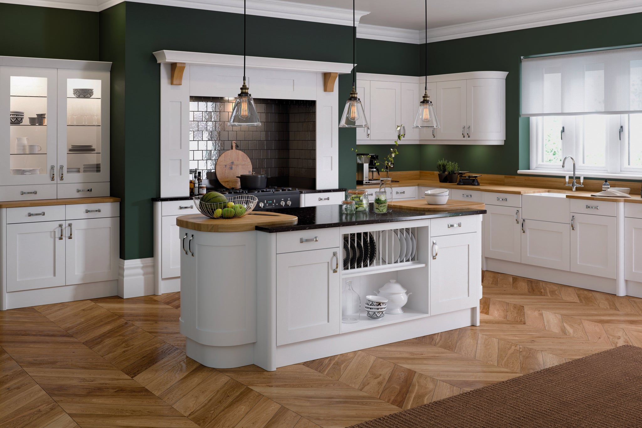 Smooth Painted Finishing Components | White | Aspin Collins