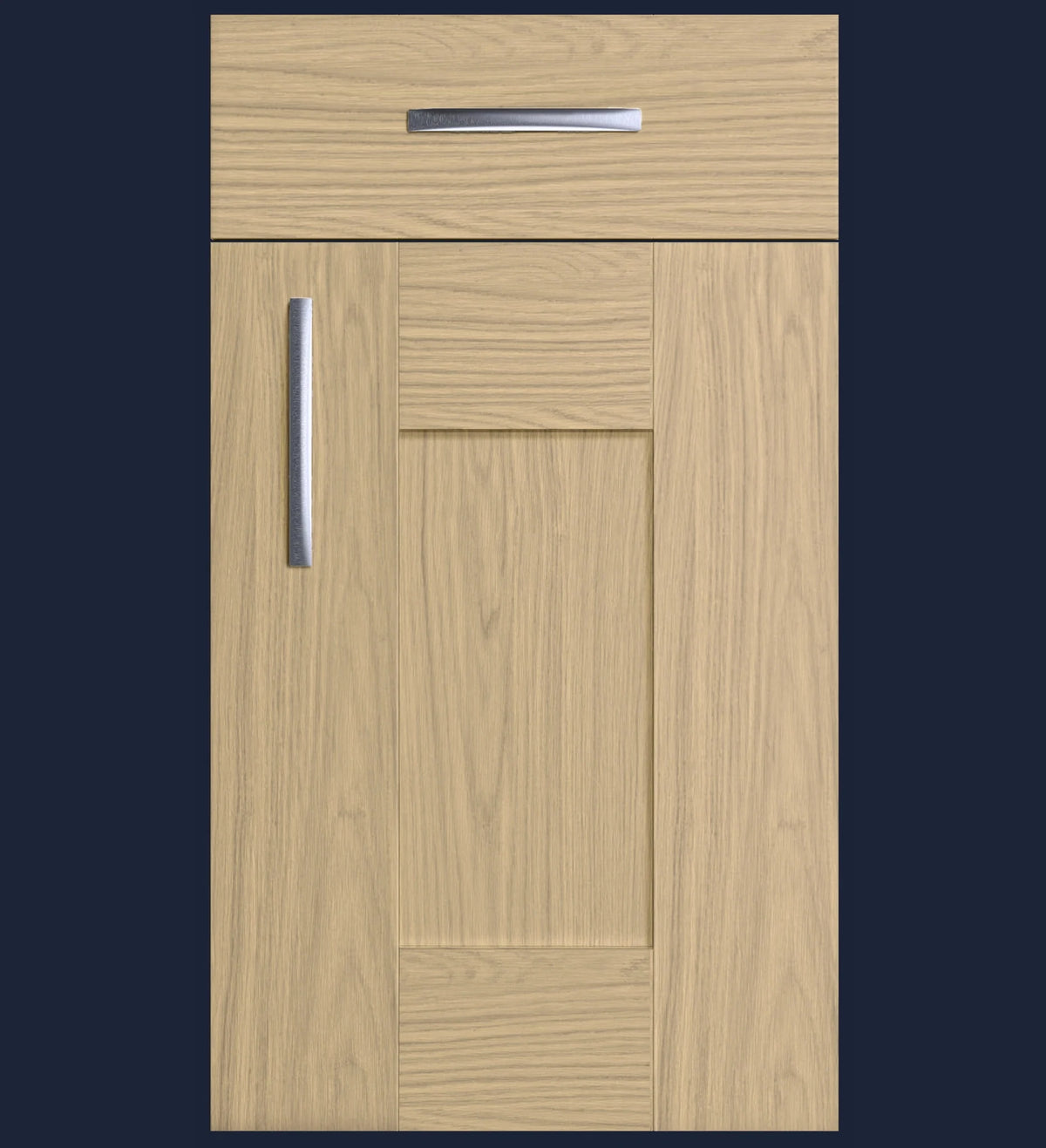 Woodgrain Shaker Drawer Fronts | Casella Oak | Aspin Collins