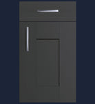 Woodgrain Shaker Drawer Fronts | Graphite | Aspin Collins